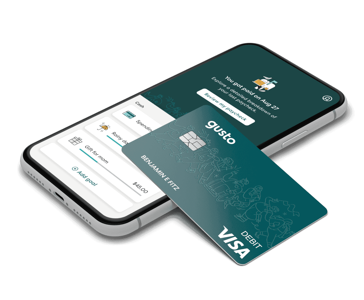 Gusto Wallet screenshot
